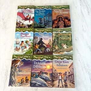 Magic Tree House Books by Mary Pope Osbourne Early Chapter Series Book 1-7,9,10
